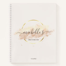 Art Abstrait moderne tendance Aquarelle Sketchbook
