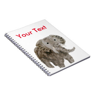 Carnet Art animal sauvage, Eléphant sur mesure