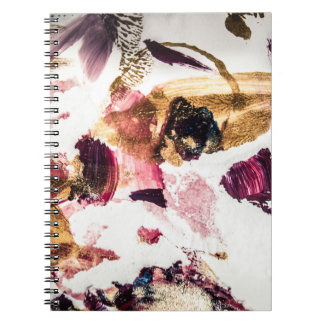 Carnet Art créatif Abstrait Gold Sparkles
