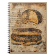 Art de collage d'éphémères de pain d'Arepa