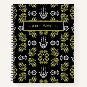 Carnet Art de protection de la main Hamsa