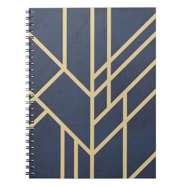 Carnet Art deco design (Devant)