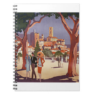 Carnet Art d'été vintage Grasse