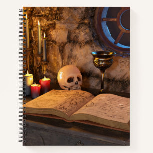 Carnet Art d'étude à la bougie de l'académie sombre gothi