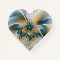 Art fractal abstrait et fantaisiste avec du bleu