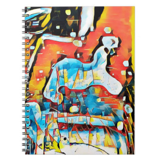 Carnet Art géométrique Abstrait coloré