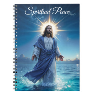 Carnet Art lumineux chrétien Jésus Christ foi espoir art