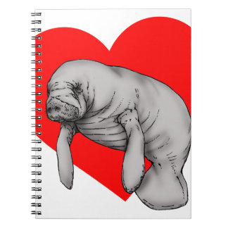 Carnet art manatee