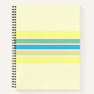 Carnet art moderne rayures