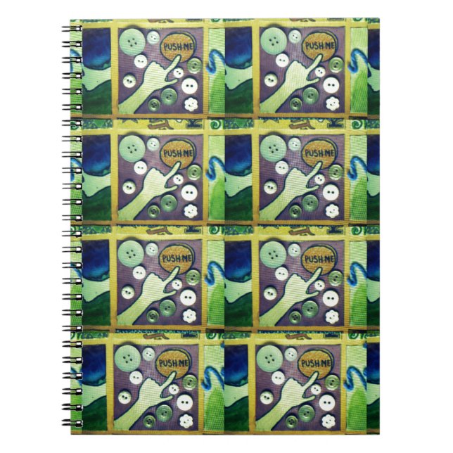 Carnet Art Mosaïque Contemporain - Un Joueur (Devant)