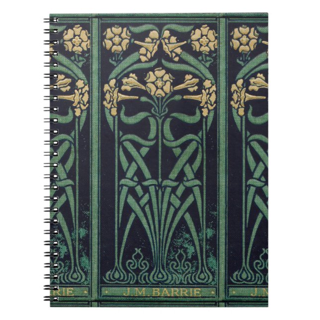 Carnet Art nouveau J.M. Barrie (Devant)