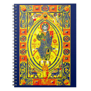 Carnet Art populaire byzantin Jésus