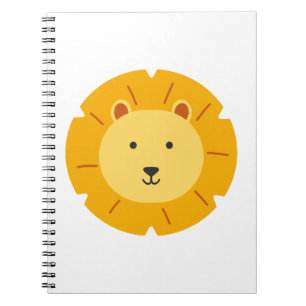 Carnet Art pour l'anniversaire des enfants Lion