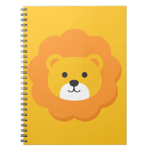 Carnet Art pour l'anniversaire des enfants Lion