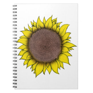 Carnet Art tournesol