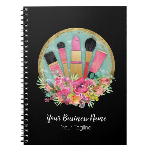 Carnet Artiste maquillage Cosmetologue Beauticier Stylist (Devant)