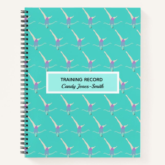 Carnet Artistic Swimming (Devant)