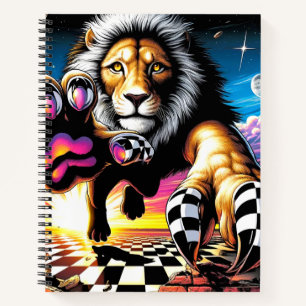 Carnet Artsy Lion
