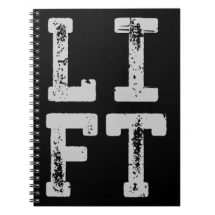 Carnet ASCENSEUR - Salle de sport, entraînement, soulèvem