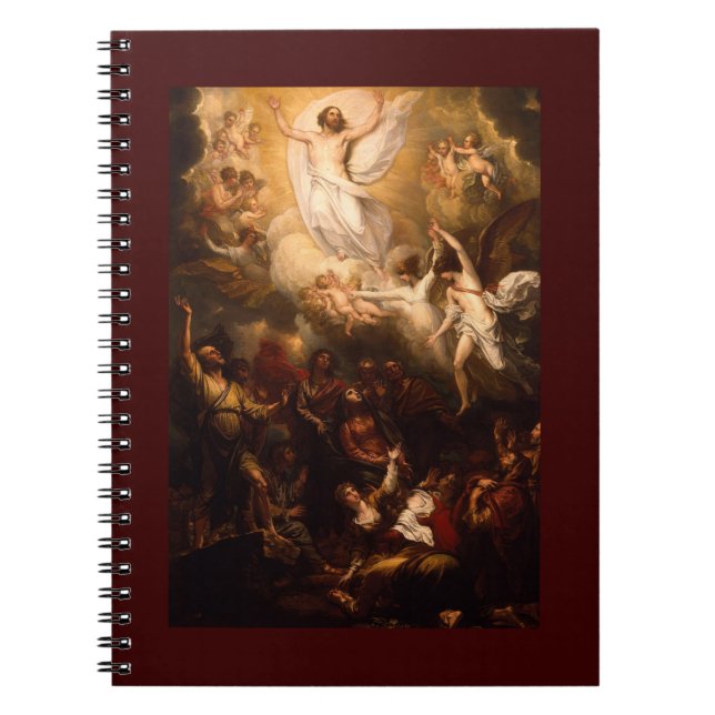 Carnet Ascension du Christ avec les anges (Devant)