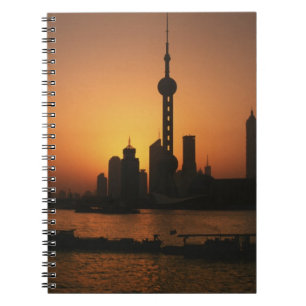Carnet ASIE, Chine, Shanghai Vue de la télévision de la p
