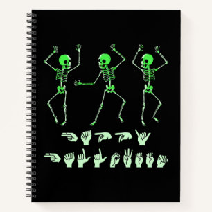 Carnet ASL Joyeux Halloween I - Saison sinistre mignonne