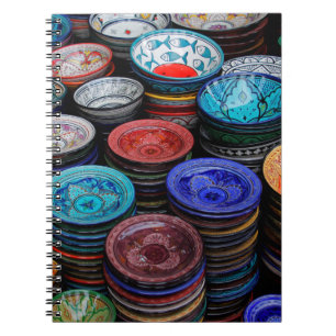 Carnet Assiettes marocaines au marché