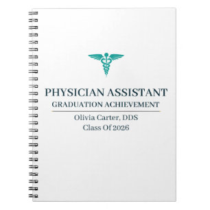 Carnet Assistant de Médecin Nom Personnalisé Depuis Année