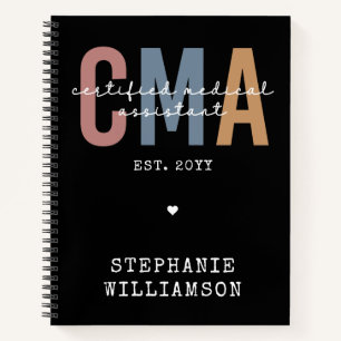 Carnet Assistant Médicale certifié CMA personnalisé
