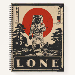 Carnet Astronaut solitaire Espace Explorer Conception de