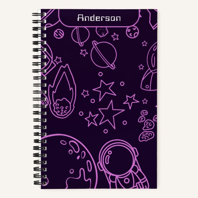 Carnet Astronaute dans l'espace extra-atmosphérique  (Recto)