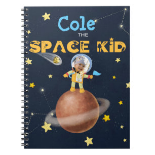Carnet 👨 🚀 Astronaute, thème spatial mignon Pe