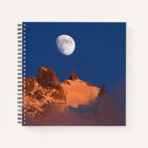 Carnet At Sunrise   Aiguille du Plan Chamonix, France