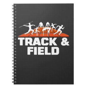 Carnet Athlète de piste et de piste de course de terrain