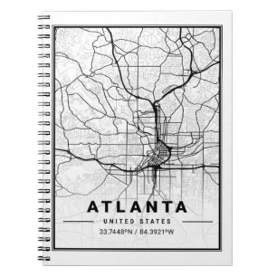 Carnet Atlanta Georgia USA Travel City Plan