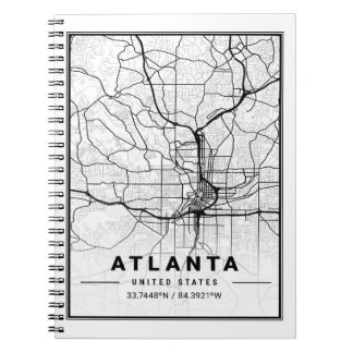 Carnet Atlanta Georgia USA Travel City Plan