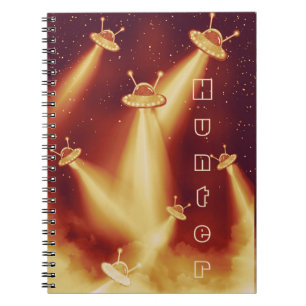 Carnet Attaque de l'OVNI sur Mars - Alien Sci-Fi