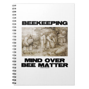 Carnet Attention apicole sur la matière abeille