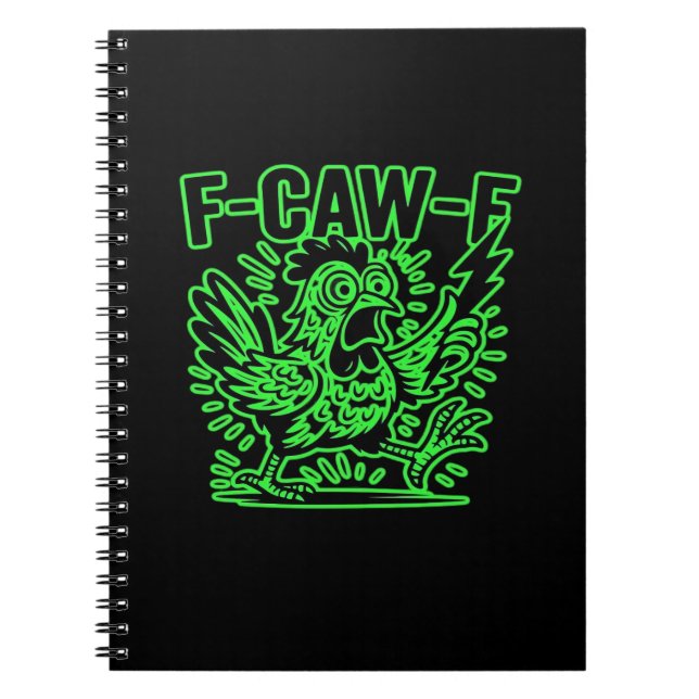 Carnet Attitude Classique F-Caw-F Cool Unique (Devant)