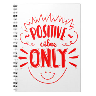 Carnet Attitude Motivation Citation Réussite Rêves Object