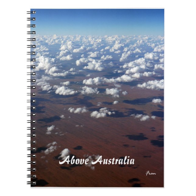Carnet au-dessus de l'Australie (Devant)