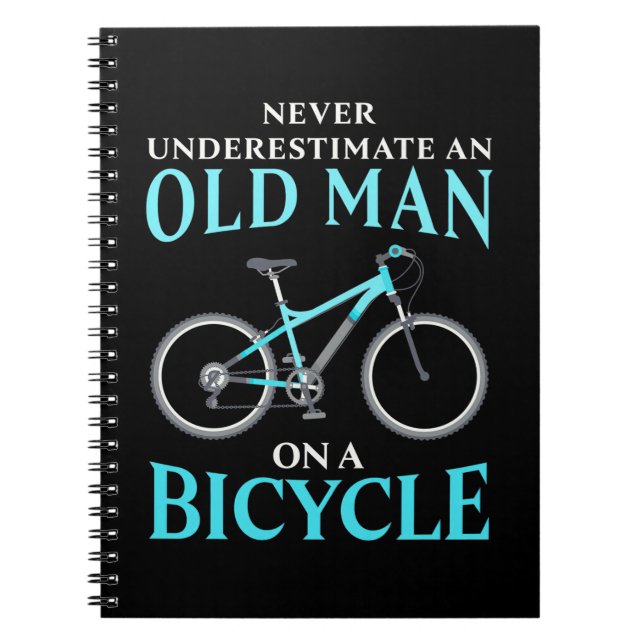 Carnet Au Old Man On A Bicycle (Devant)