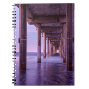 Carnet Aube violette à Scripps Pier