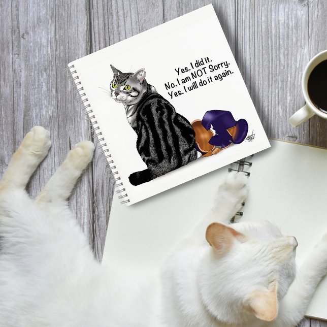 Carnet Aucun Remorque Tabby Chat Drôle (Créateur téléchargé)