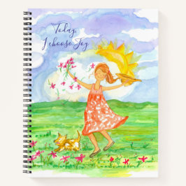 Carnet Aujourd'hui, je choisis Joy Positive Gratitude Jou