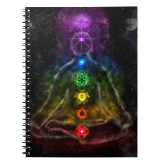 CARNET AURA ÉTHÉRÉE CHAKRA (Devant)