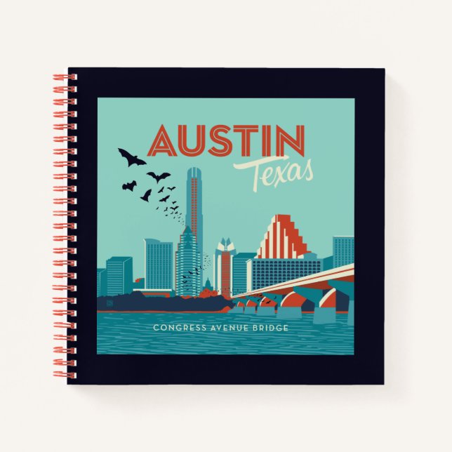 Carnet Austin, Texas | Pont de l'Avenue du Congrès (Devant)