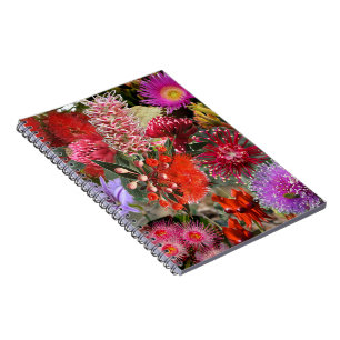 Carnet Australian Native Wild Flowers