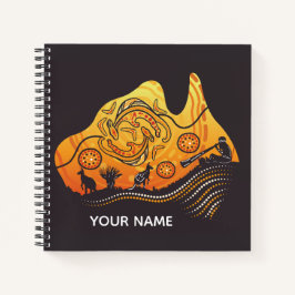 Carnet Australie Carré d'art autochtone