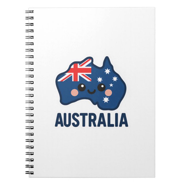 Carnet Australie Kawaii Fusion - Bold & Adorable (Devant)